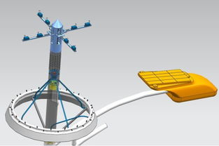 路灯下的空气净化装置 城市雾霾治理的创新利器